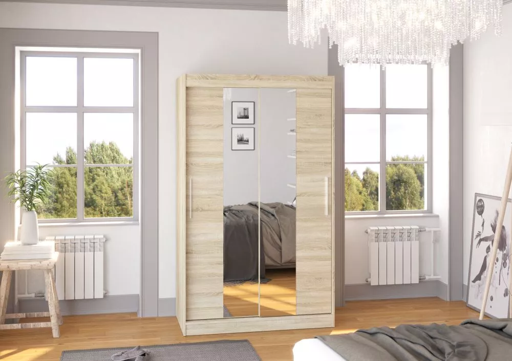Skapis Santos · Sonoma · 120 × 58 × 200 cm