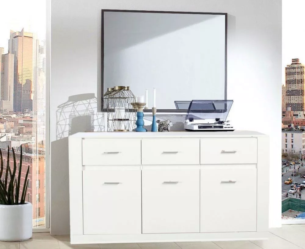 Kumode Idea ID-09 · Balts · 160 × 42 × 91 cm