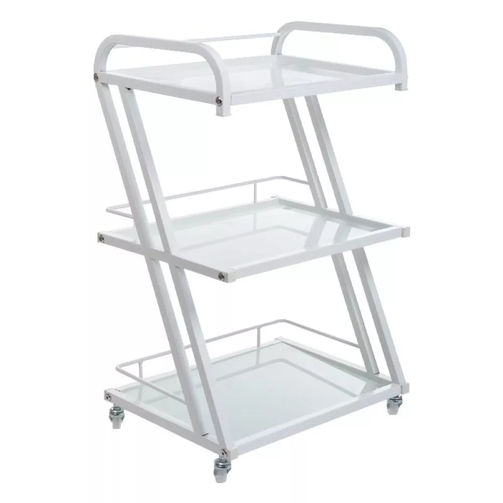 Kosmētikas galds BD-6005 · Balts · 50.5 × 80.5 × 37.5 cm