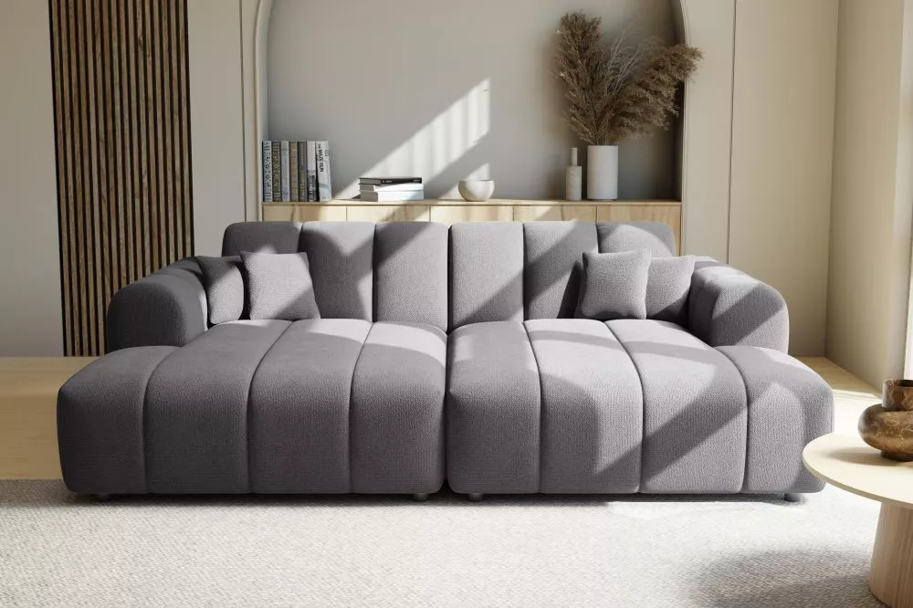 Dīvāns Ray Bigsofa Standard · Pelēks · 160 × 240 × 72 cm