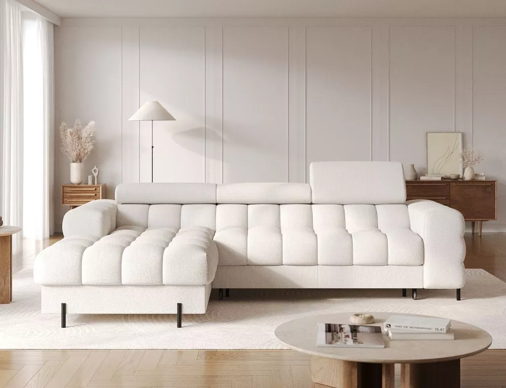 Dīvāns Felro Standard · Balts krēms · 181 × 285 × 72 cm