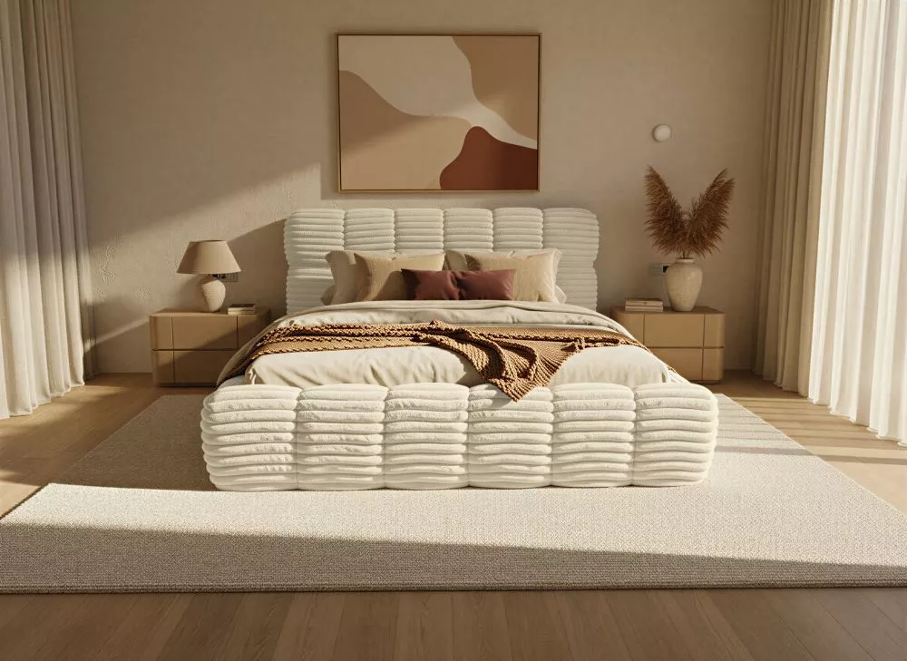 Gulta Boston Slim Standard ar stelāžu Guļamvietas platums: 140 cm, Guļamvietas garums: 200 cm, stelāžas tips: koka, · Ga