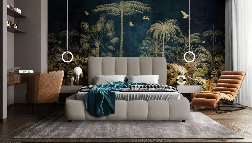 Gulta Dallas Premium Standard ar stelāžu Guļamvietas platums: 140 cm, Guļamvietas garums: 200 cm, stelāžas tips: koka, ·