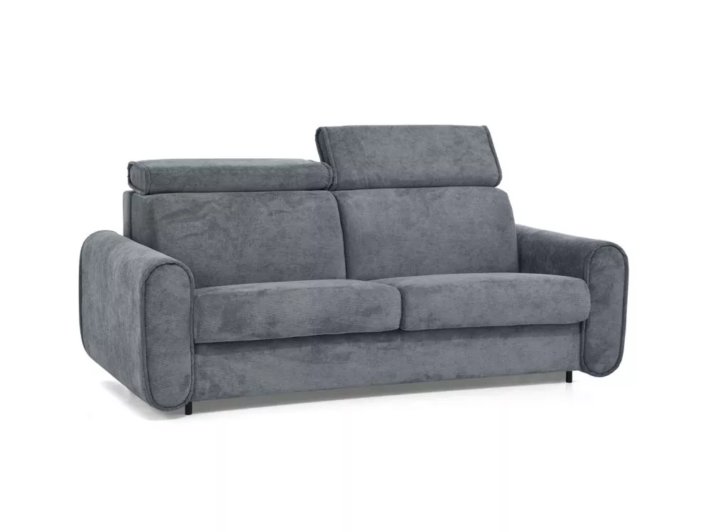 Dīvāns Perotti Standard ar matraci · Tumši pelēks · 100 × 234 × 105 cm