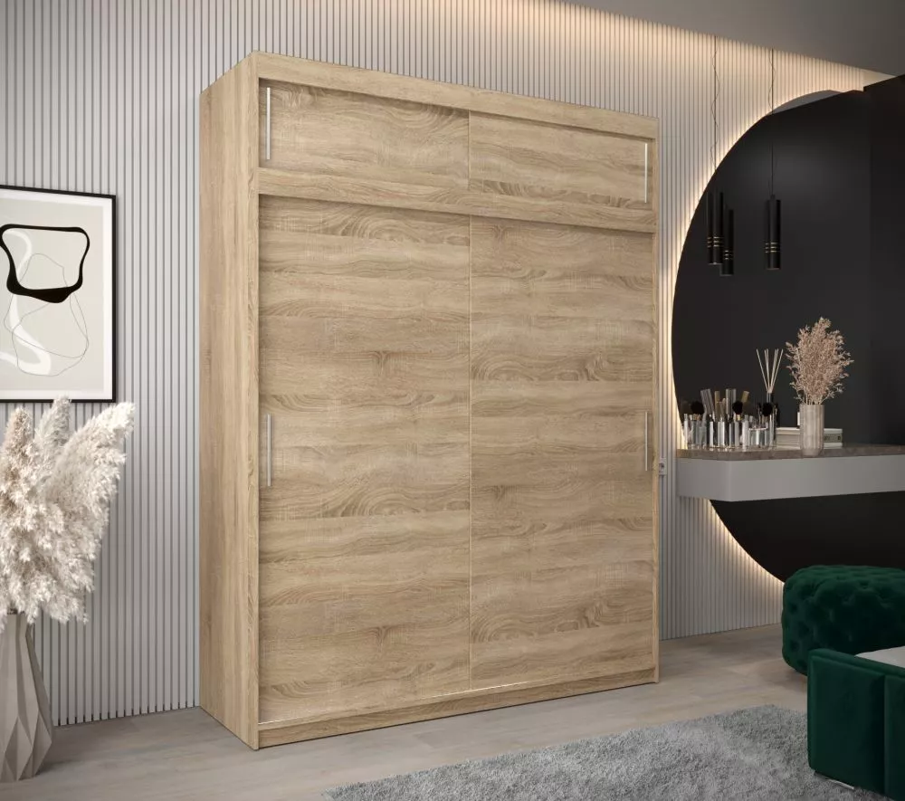 Skapis Tokyo Plus · Sonoma · 180 × 62 × 240 cm