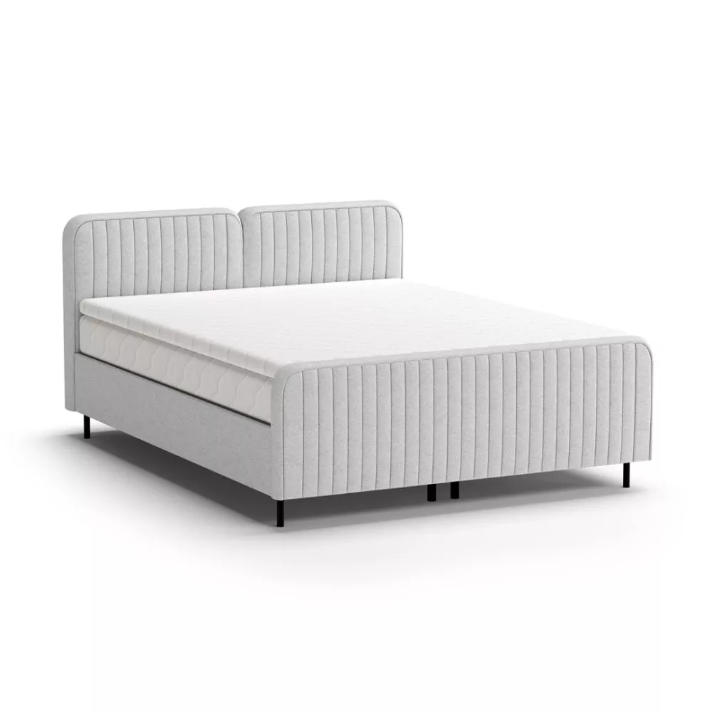 Gulta Lamello standard ar matraci Guļamvietas platums: 140 cm, Guļamvietas garums: 200 cm, stelāžas tips: metāla, · Gaiš