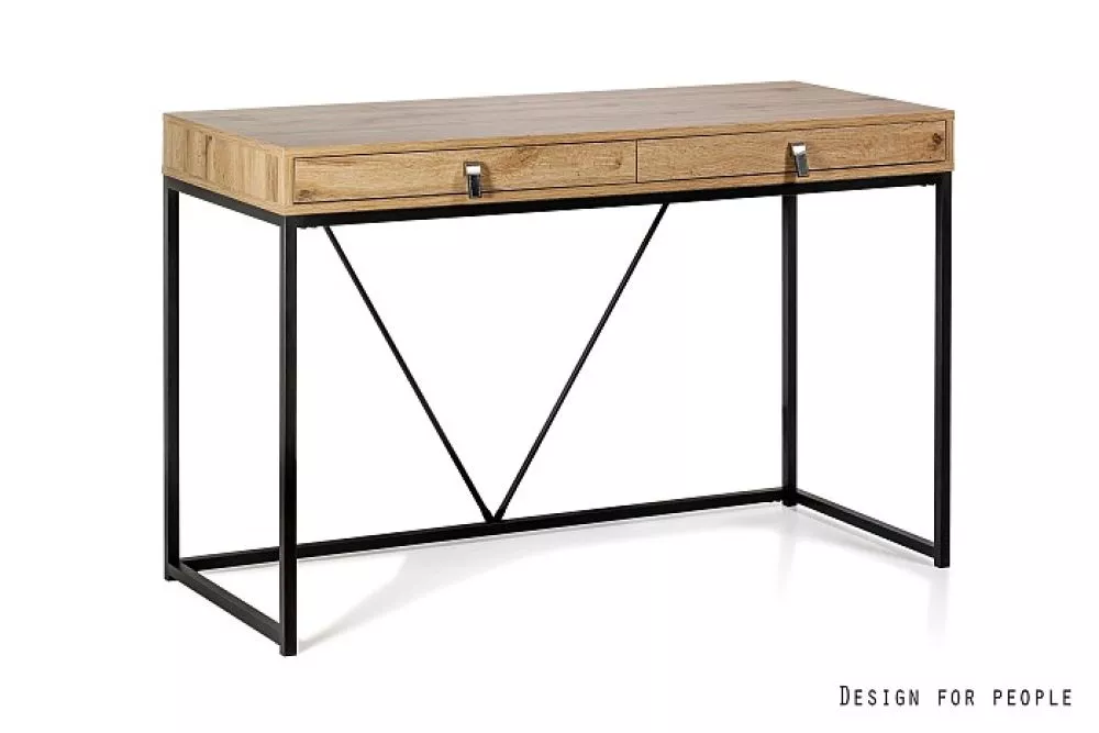 Kosmētikas galds Nortes Black · Ozols · 120 × 76 × 50 cm