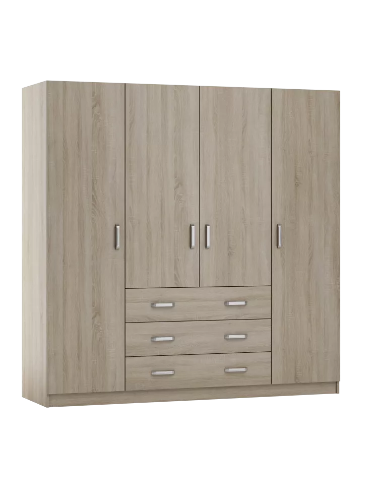 Skapis SZAFA 2120 · Ozols sonoma · 200 × 60 × 210 cm