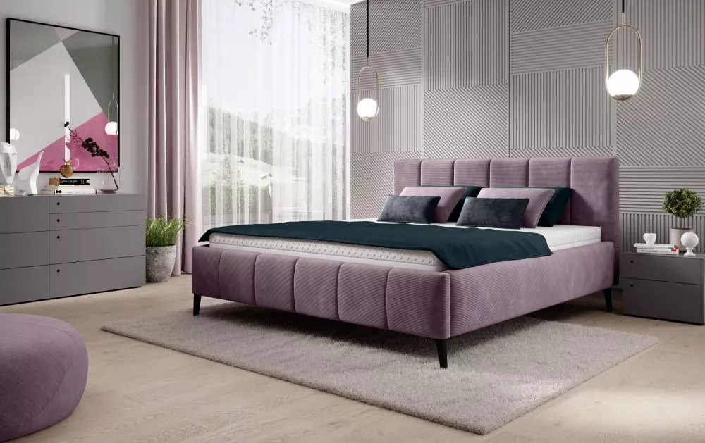 Gulta Riva ar stelāžu Guļamvietas platums: 180 cm, Guļamvietas garums: 200 cm, stelāžas tips: koka, · 198 × 222 × 109 cm