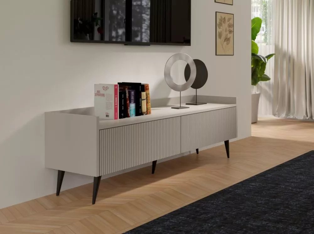TV tumba Ademo 7 · Kašmira · 121 × 41 × 45 cm