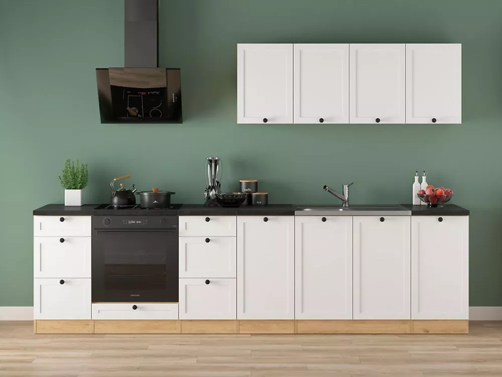 Virtuves komplekts Junona Line 300 Materiāls : MDF + LKSP plātne,