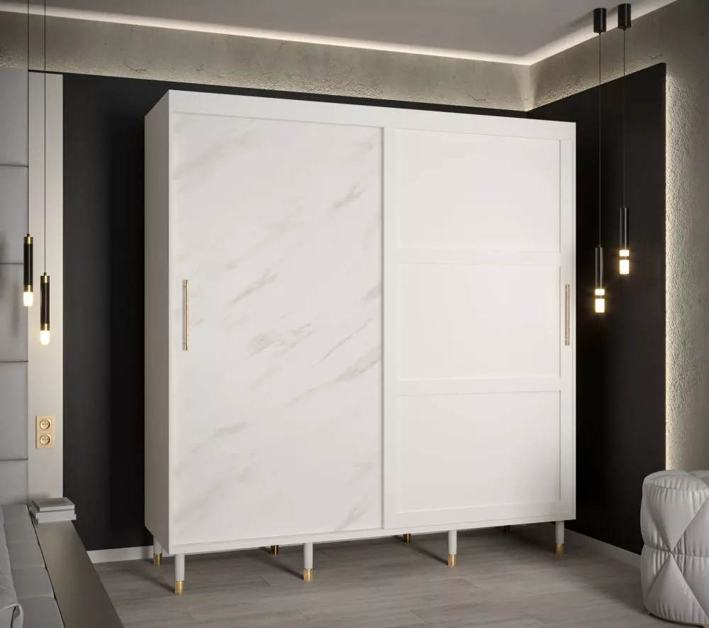 Skapis Calipso Ramiak Marmur · 200 × 62 × 208 cm
