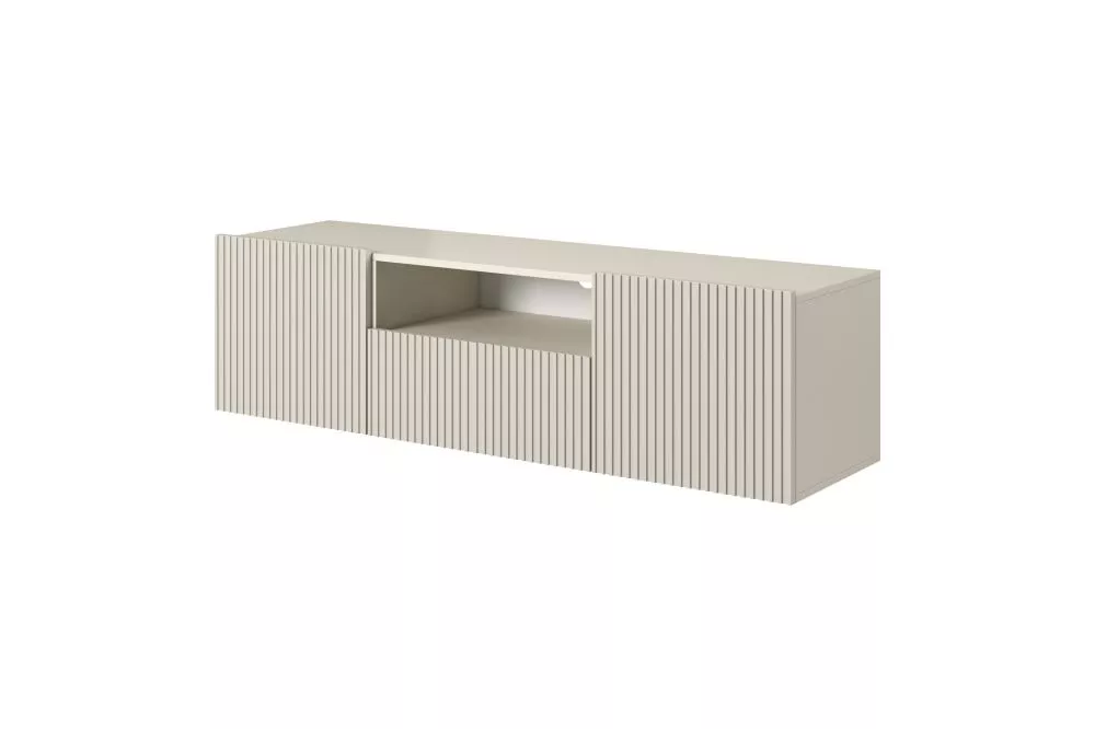 TV tumba Nicole RTV 150 2D1SZ W · Gaiši bēšs · 150 × 45 × 40 cm