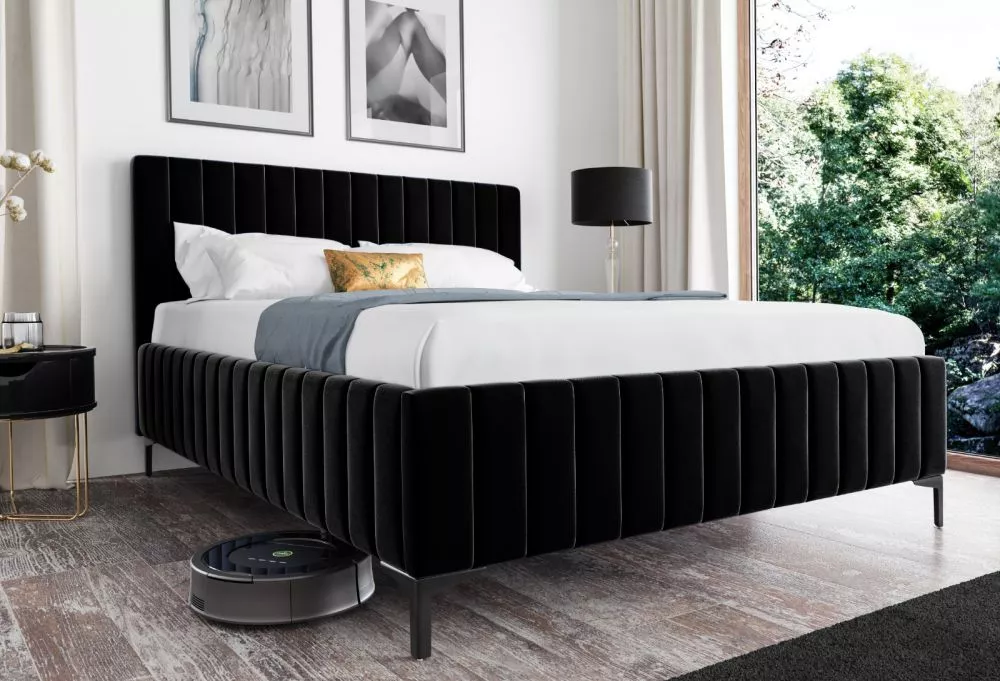Gulta PK24 Comfort Basic ar stelāžu Guļamvietas platums: 180 cm, Guļamvietas garums: 200 cm, stelāžas tips: koka, · Meln