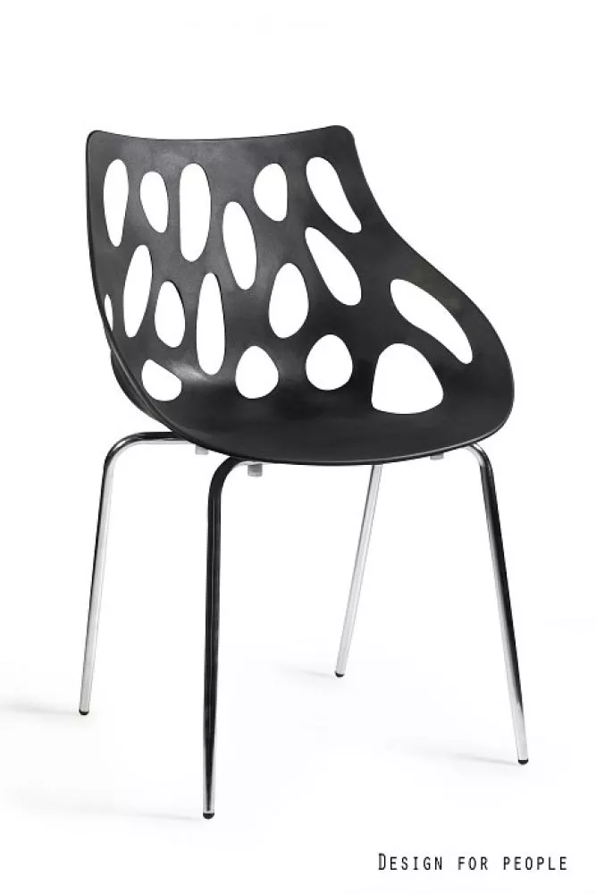 Krēsls Area Basic · Melns · 83 × 57 × 52 cm