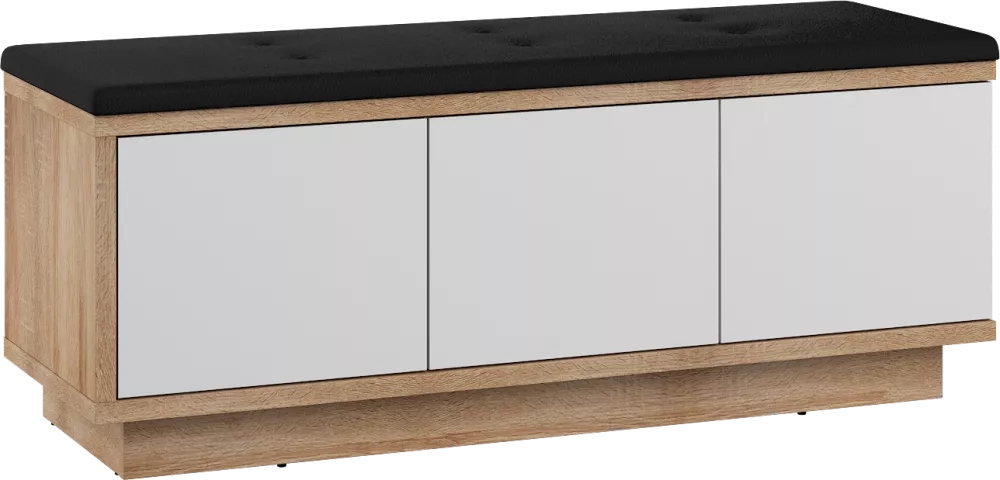 Apavu plaukts Hybrid HYB-02 Black Korpusa krāsa: sonoma, · 120 × 48 × 40 cm