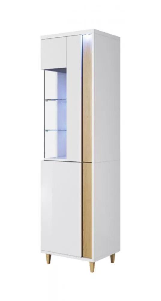 Sekcija Marco WS200R ar LED Korpusa krāsa: balts, · 52 × 40 × 196 cm