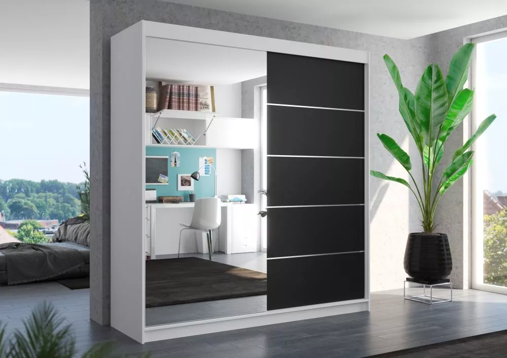 Skapis Oliver 200 · 200 × 58 × 215 cm