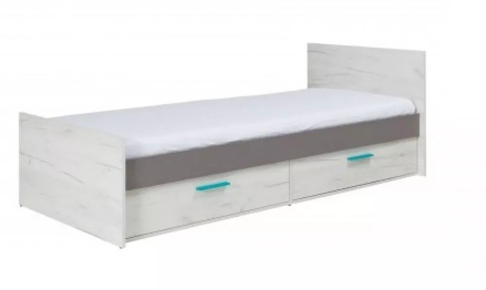 Bērnu gulta Rest R05/16 Guļamvietas platums: 80 cm, Guļamvietas garums: 200 cm, · 90 × 204 × 70 cm