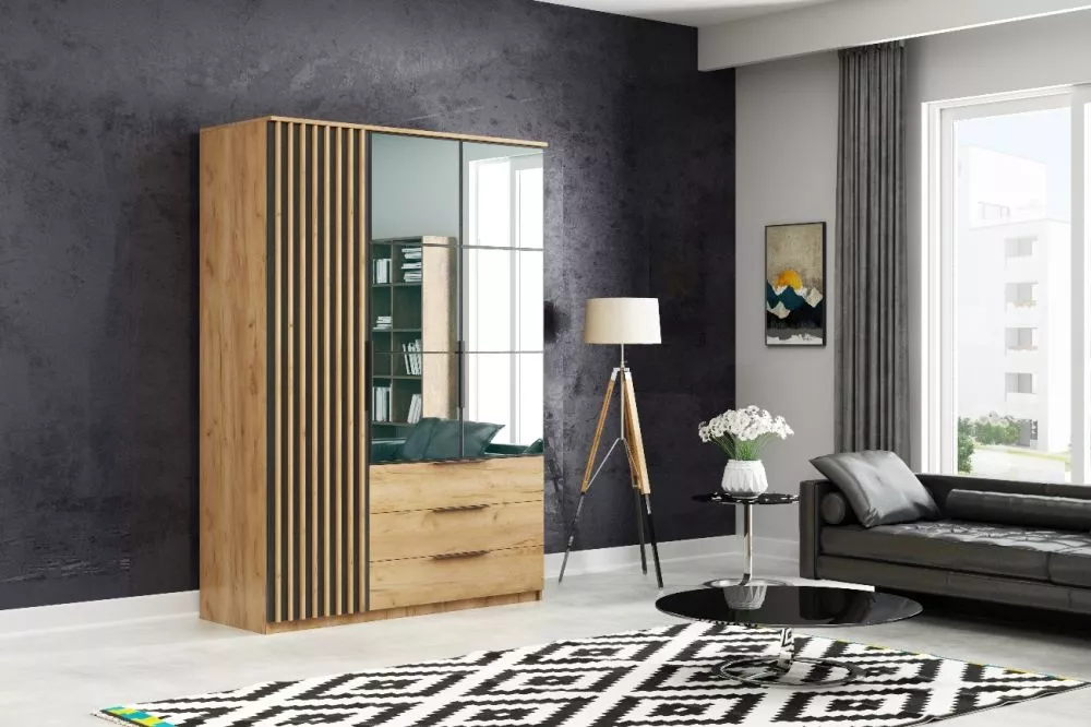 Skapis Sorento Craft · 150 × 61 × 215 cm