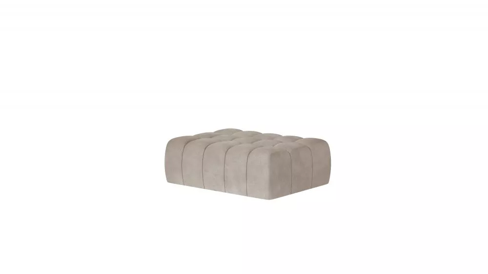Pufs Lazaro P Standard Auduma numurs: Paros 02, · Krēma · 102 × 40 × 64 cm