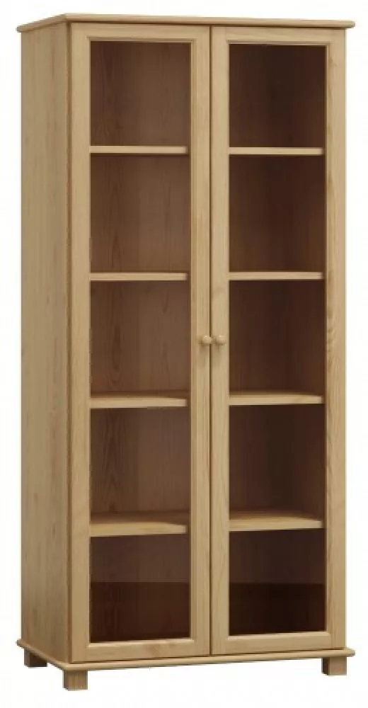 Grāmatu skapis Wit 14 · Priede · 80 × 42 × 190 cm