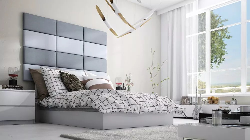 Panelis Wall Set 3,5 cm · Pelēks + zils · 150 × 120 cm
