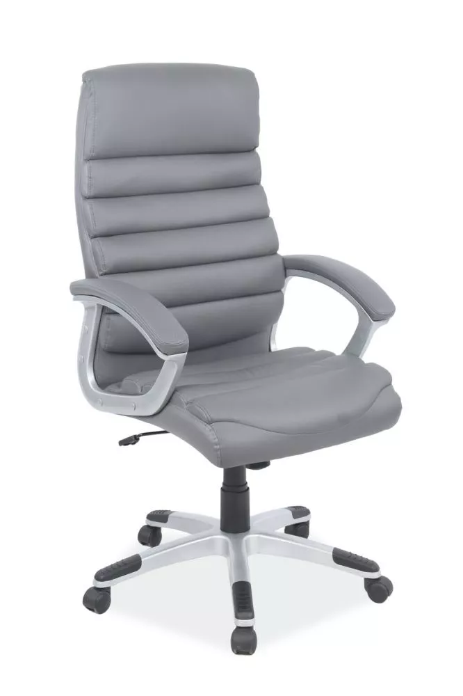 Datorkrēsls Q-087 · Pelēks · 66 × 50 × 115 cm