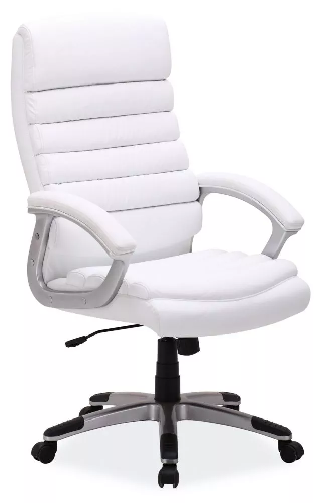 Datorkrēsls Q-087 · Balts · 66 × 50 × 115 cm