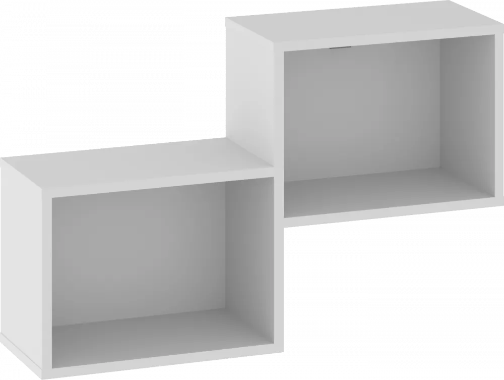 Plaukts Boss BOS-07 · Balts · 80 × 50 × 23 cm