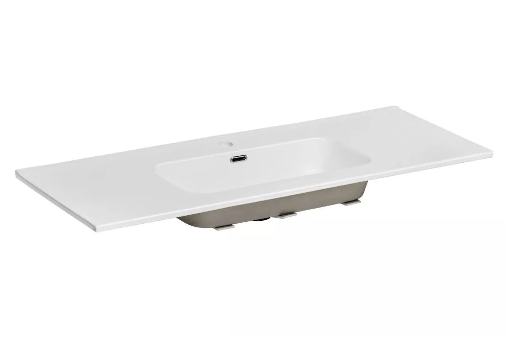 Izlietne Go · Balts · 121 × 46 × 17 cm