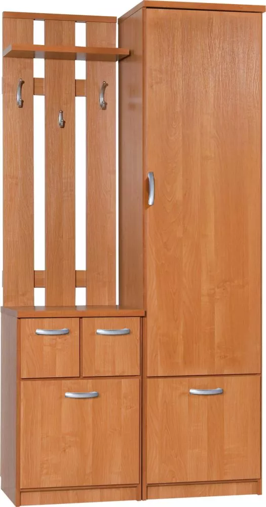 Skapis Barcelona 100 LUX · Alksnis · 102.4 × 43.6 × 199.9 cm