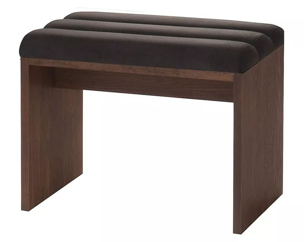 Pufs Porti black · Ozols antīks · 60 × 46 × 36 cm