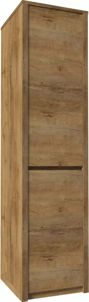 Skapis Montana S1D · Ozols lefkas · 50 × 43 × 197 cm