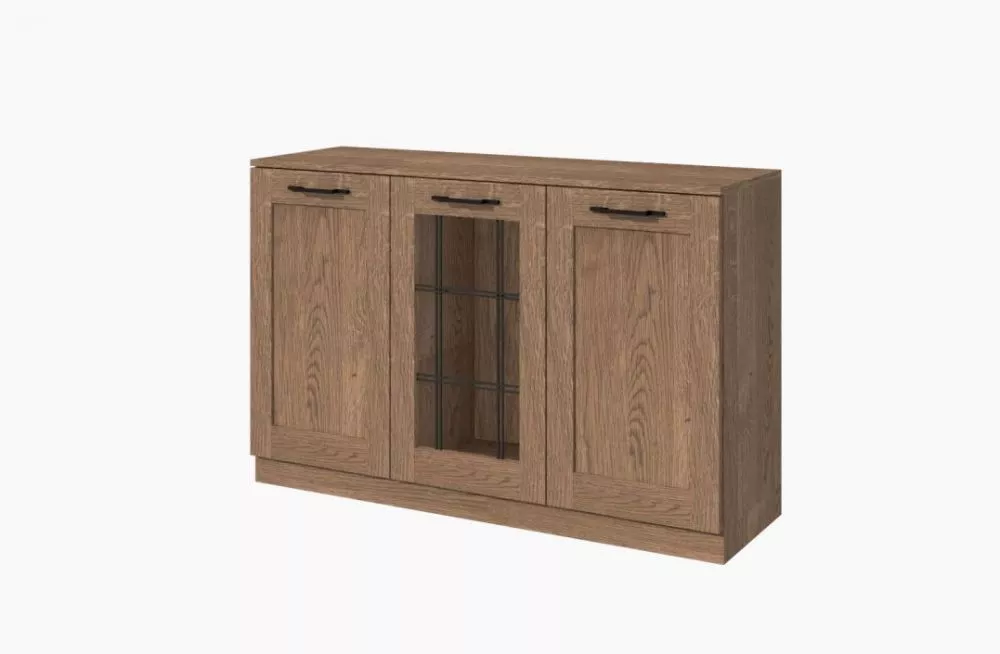 Kumode Cozy 45 ar LED · Ozols · 140 × 42 × 90 cm