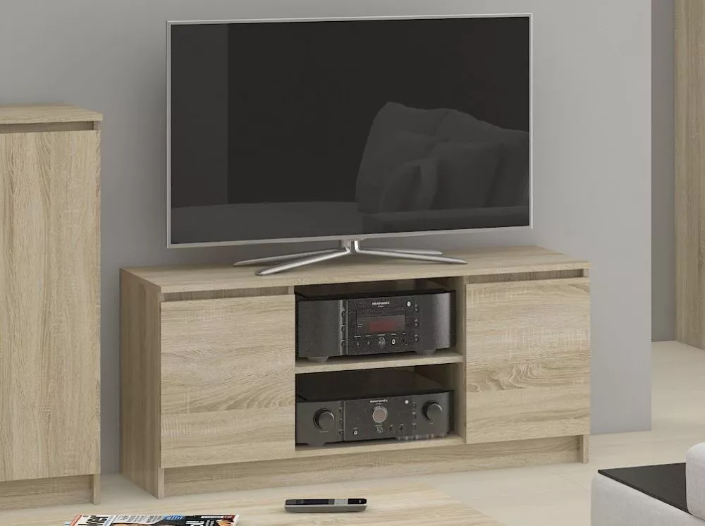 TV tumba RTV 2D1P · 140 × 40 × 55 cm