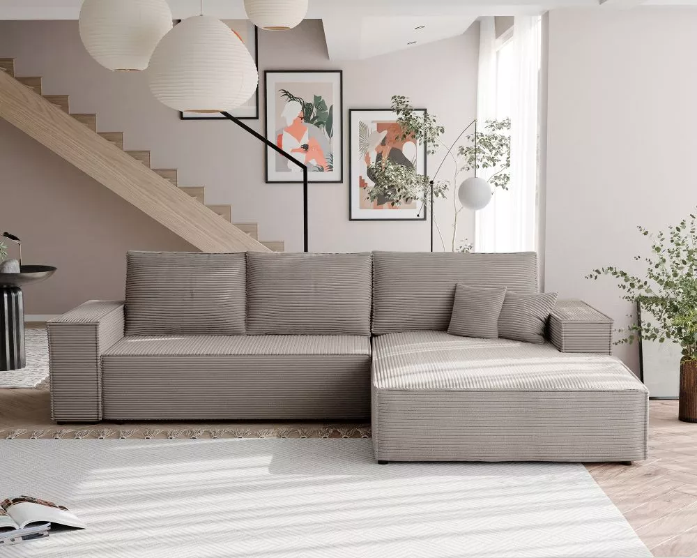 Dīvāns Nova Poso Standard · Kapučino · 185 × 294 cm