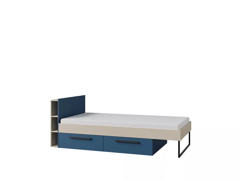 Bērnu gulta Lorin 11 Puse: kreisā, Guļamvietas platums: 90 cm, Guļamvietas garums: 200 cm, · 94 × 218 × 81 cm