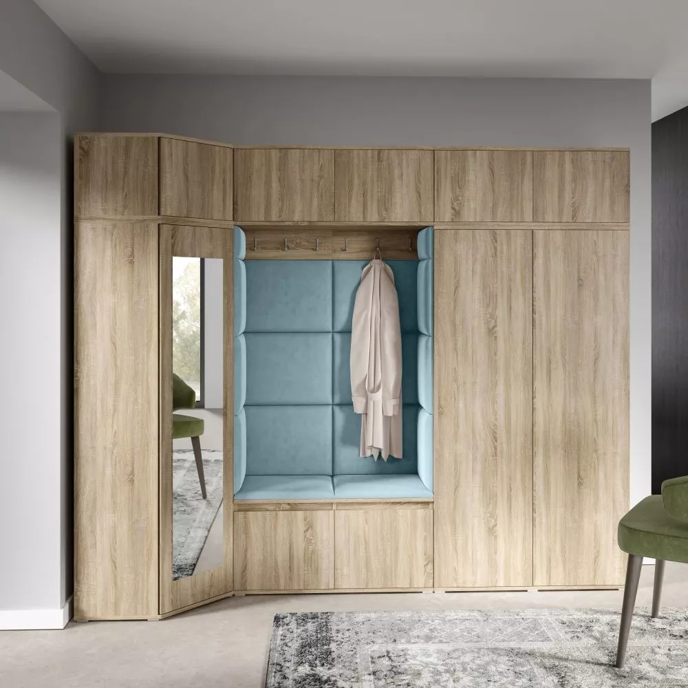 Apavu plaukts Emi 39 Trinity Korpusa krāsa: sonoma, · 260 × 225 × 70 cm