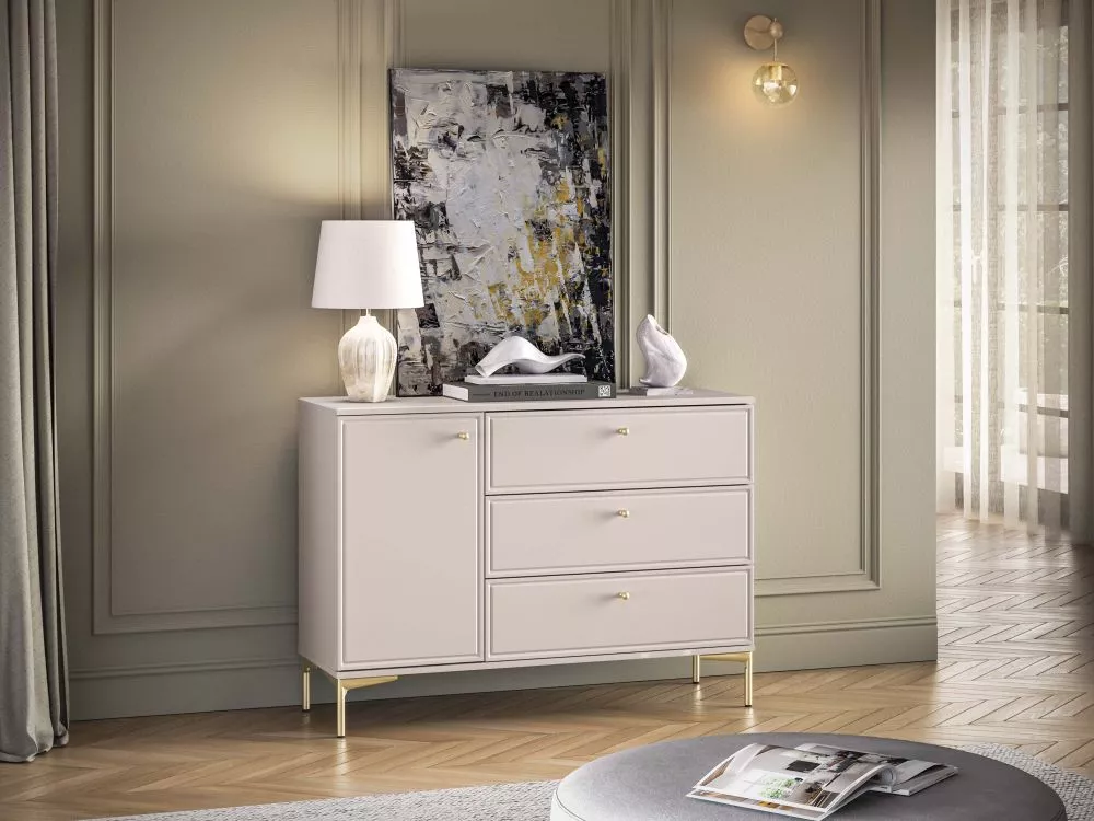 Kumode Sandro 05 · Kašmira · 120 × 40 × 85 cm