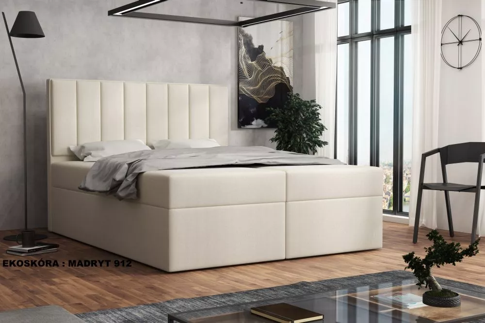Gulta Silmo Eco Standard Guļamvietas platums: 140 cm, Guļamvietas garums: 200 cm, · Krēma · 142 × 210 × 120 cm