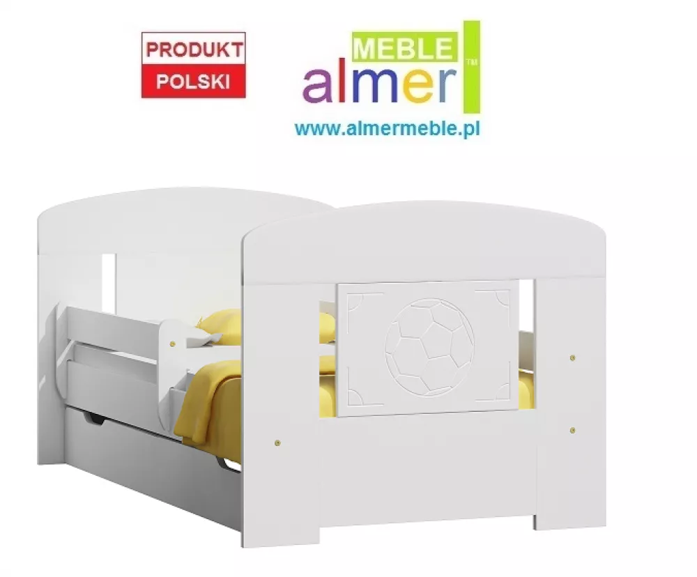Bērnu gulta Team 20S ar stelāžu Guļamvietas platums: 80 cm, Guļamvietas garums: 160 cm, · Balts · 92 × 164 × 85 cm