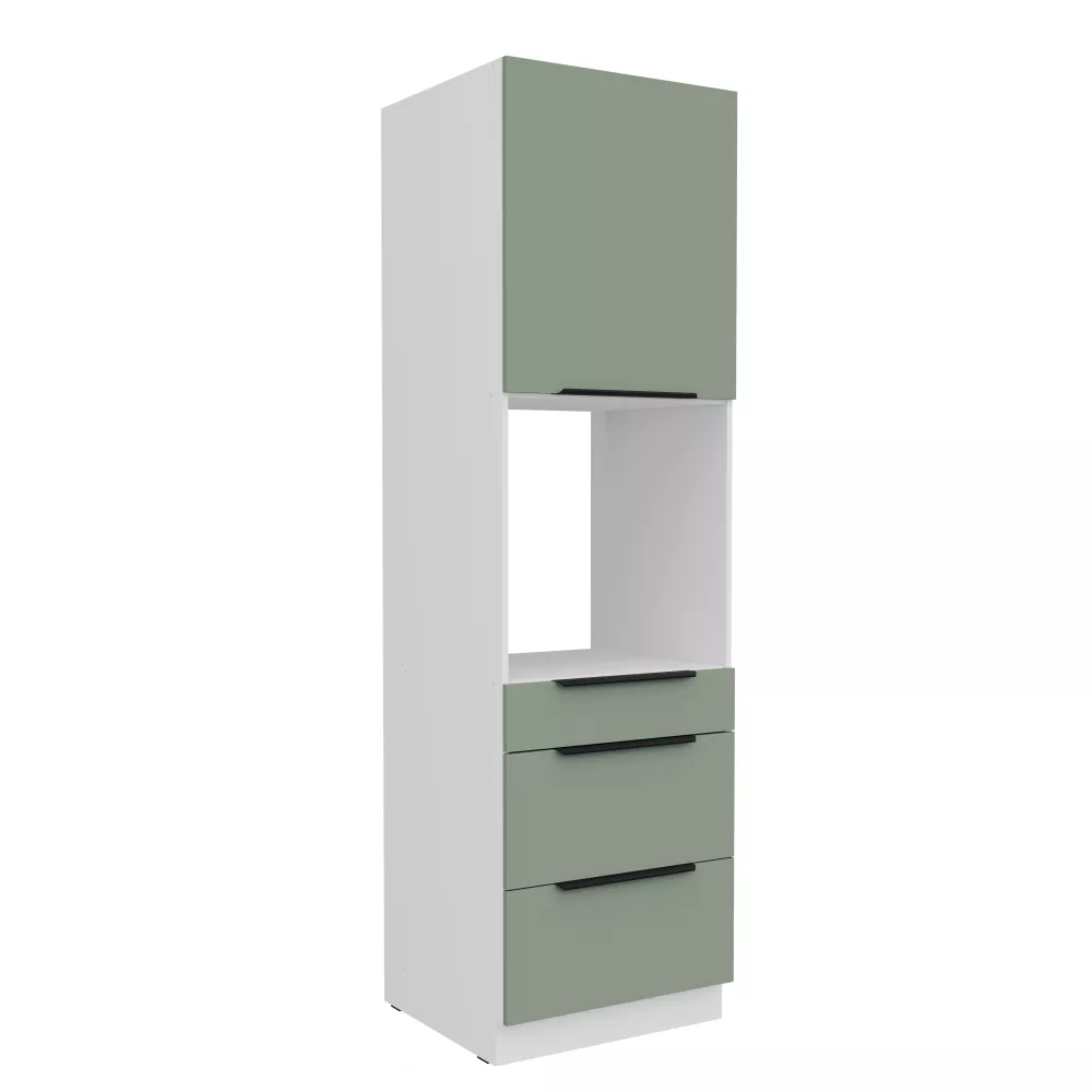 Virtuves skapis Aria Aquamarine 60 DPS-210 3S1F