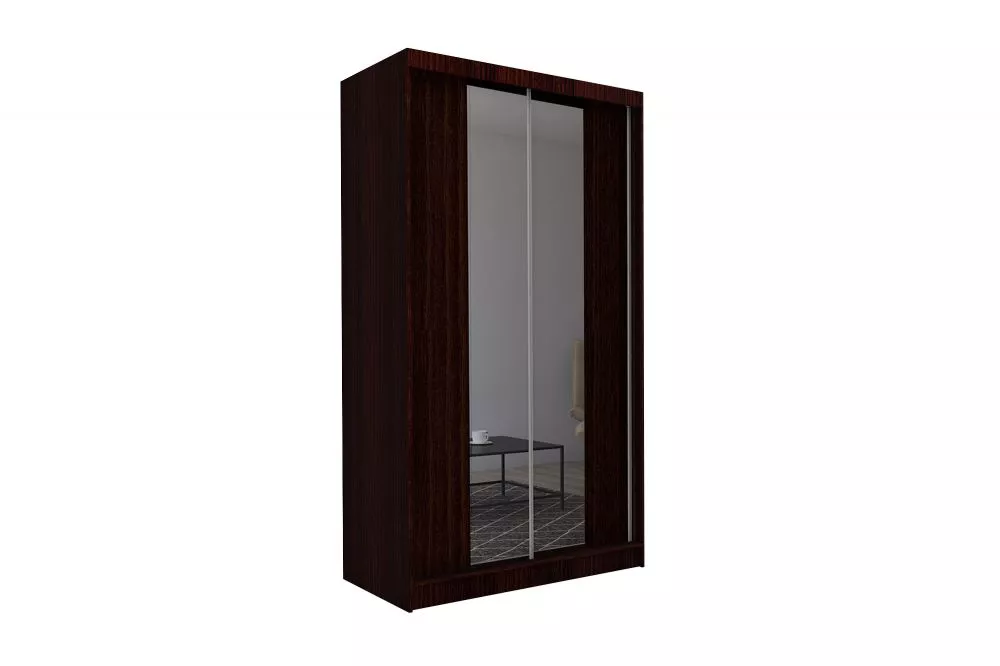 Skapis Luzon ar LED · Venge · 150 × 61 × 216 cm