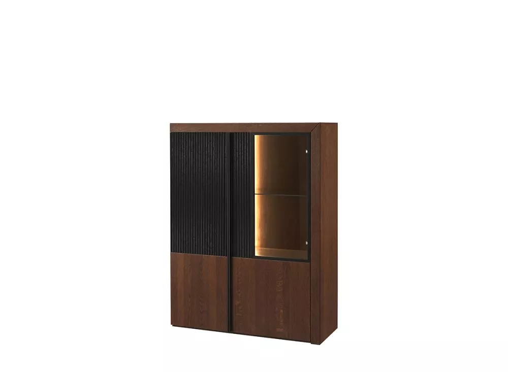Sekcija Paris 15 ar LED Korpusa krāsa: ozols, · 106 × 42 × 140 cm