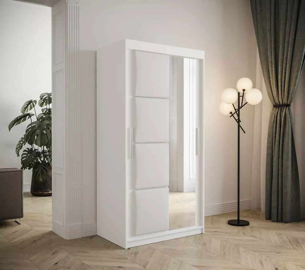 Skapis Tapi White · 100 × 62 × 200 cm