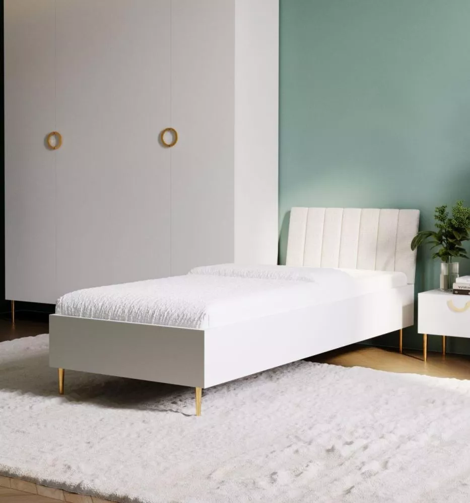 Gulta Beluna 80x200 ar stelāžām Guļamvietas platums: 80 cm, Guļamvietas garums: 200 cm, stelāžas tips: koka, · Kašmira ·