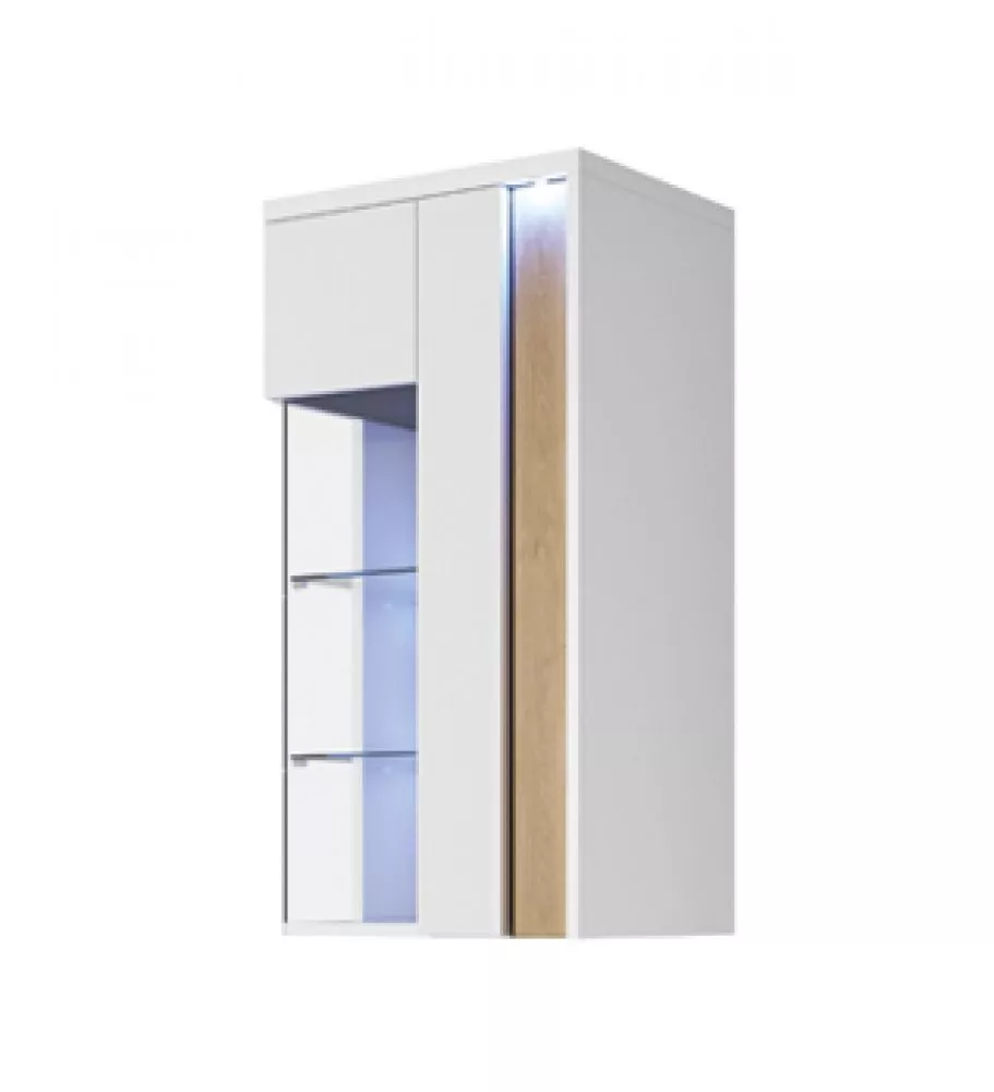 Sekcija Marco WW50R ar LED Korpusa krāsa: balts, · 52 × 40 × 110 cm