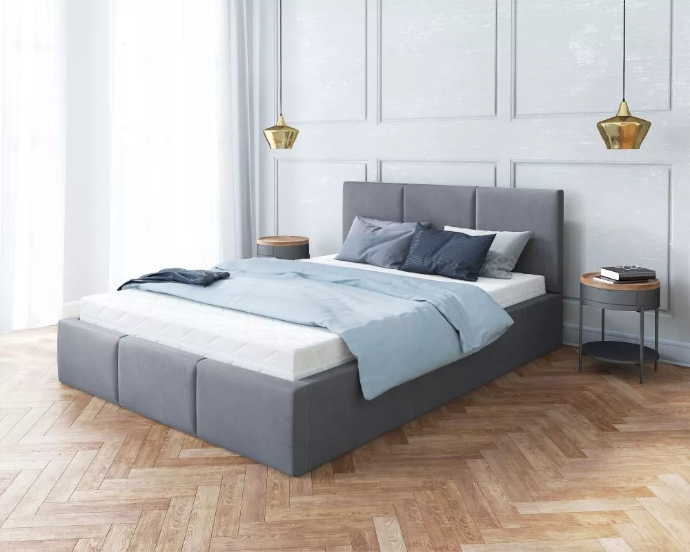 Gulta Fresia Basic Standard ar stelāžu Guļamvietas platums: 140 cm, Guļamvietas garums: 200 cm, stelāžas tips: koka, · G