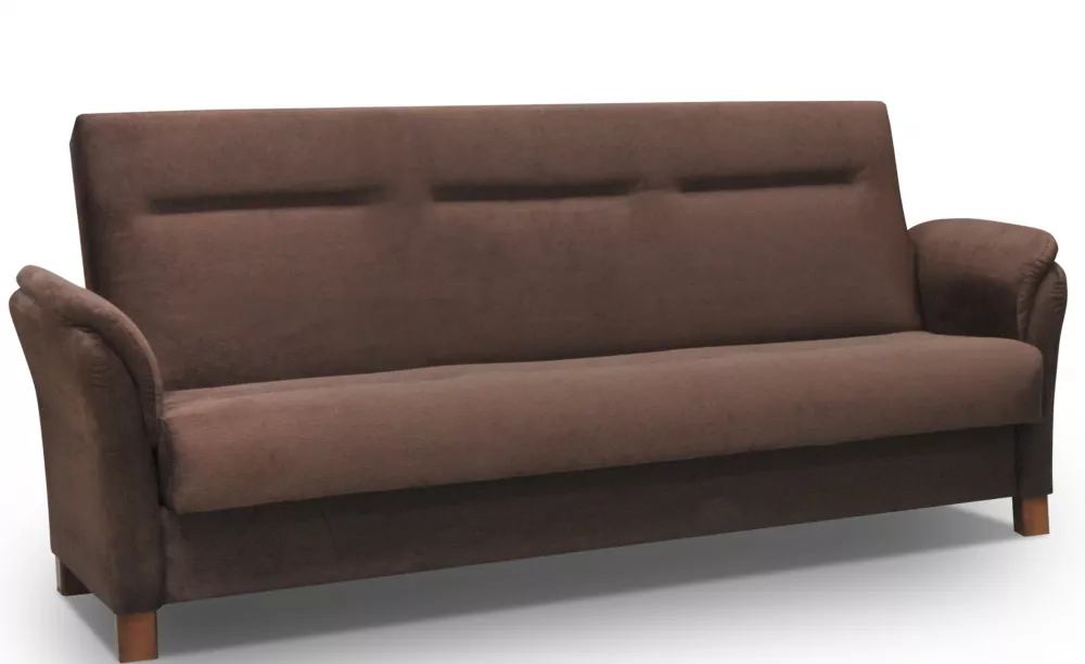 Dīvāns Avanti 3S Standard · Brūns · 86 × 226 × 100 cm